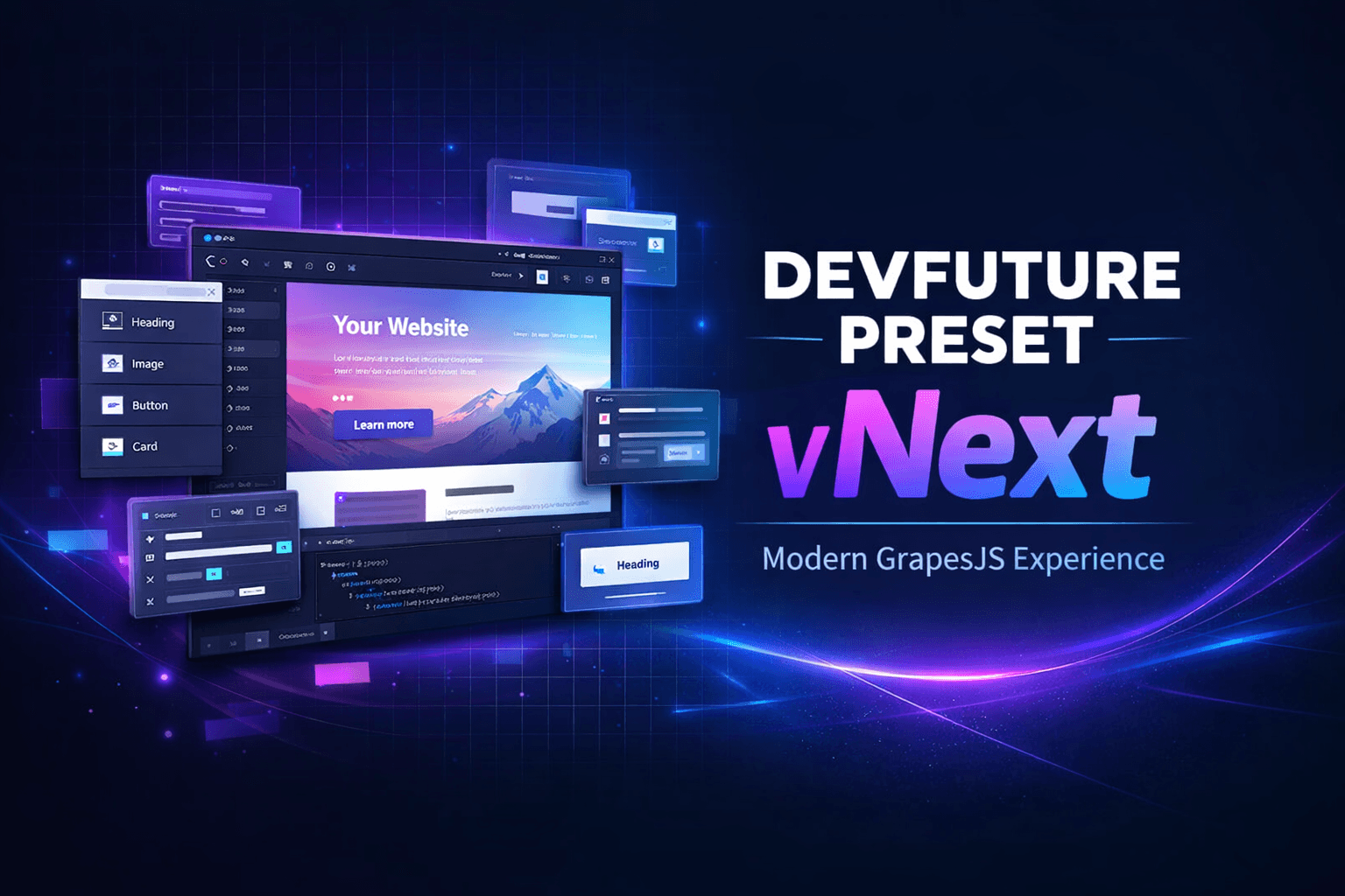 DevFuture Preset 2.0 — Next-Gen Visual Builder Preset