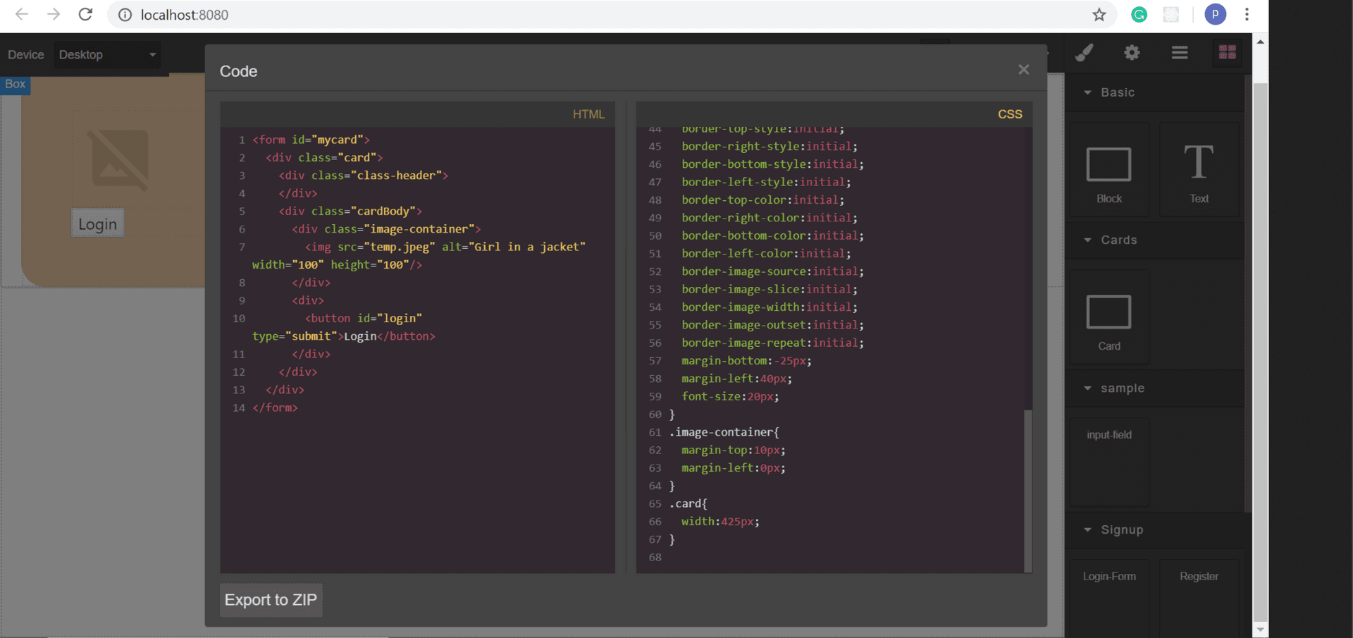 Custom Code